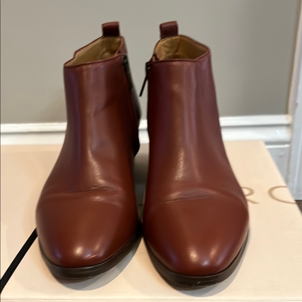 J. Crew Brown Ankle Boots